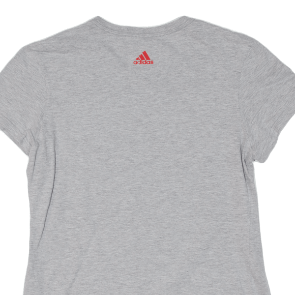 ADIDAS Workout Womens T-Shirt Grey M Sale