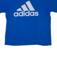 ADIDAS Mens T-Shirt Blue L Supply