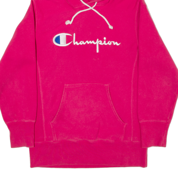 CHAMPION REVERSE WEAVE Womens Pink Hoodie M For Discount