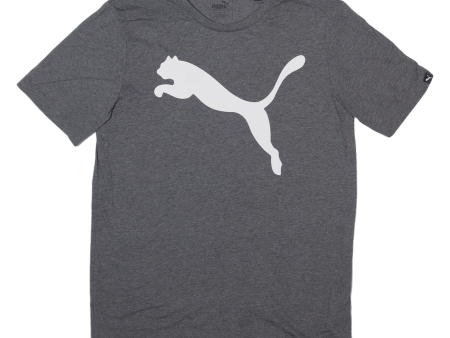 PUMA Mens T-Shirt Grey S Cheap