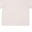 PUMA Cropped Stretch Womens T-Shirt Pink L Sale