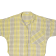 Womens Shirt Yellow Check L Hot on Sale