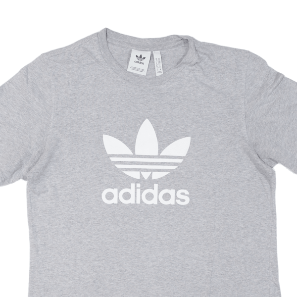 ADIDAS ORIGINALS Mens T-Shirt Grey M Hot on Sale