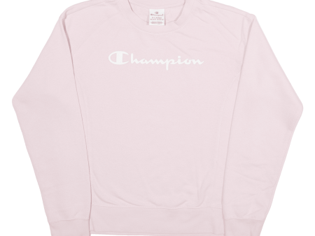 CHAMPION Girls Sweatshirt Pink XL Supply