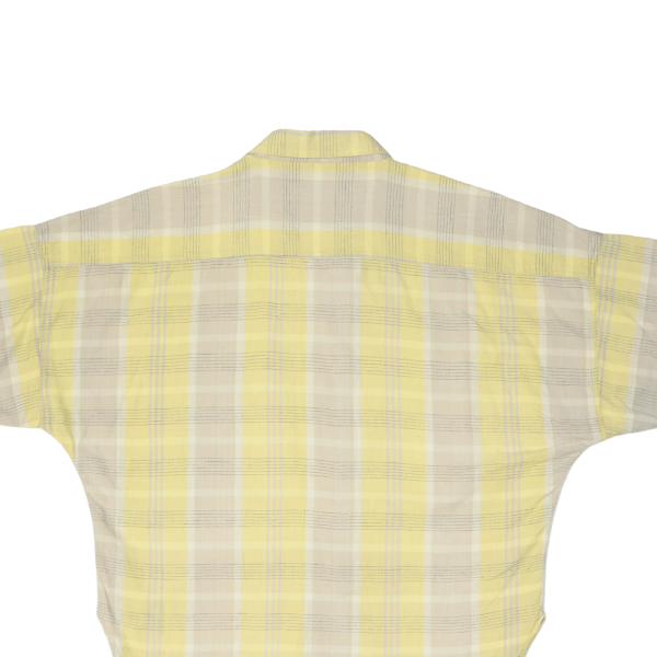 Womens Shirt Yellow Check L Hot on Sale