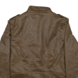 BARBOUR Weather-Worked Peplum Cropped Womens Jacket Brown UK 14 Hot on Sale