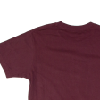 VANS Mens T-Shirt Maroon S Discount