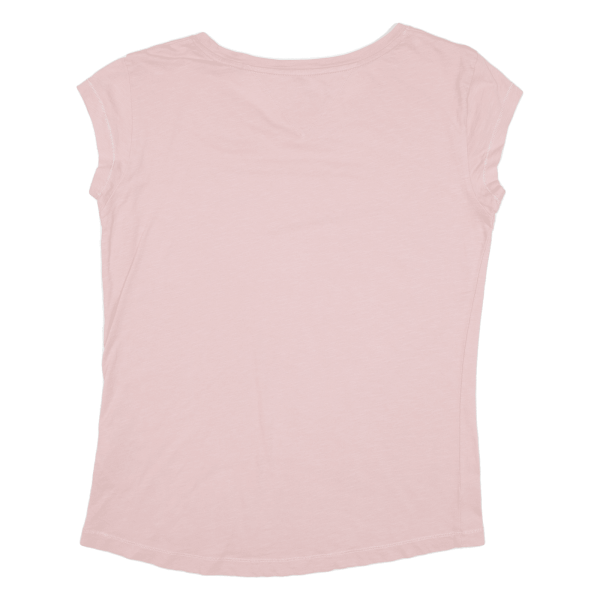 TOMMY HILFIGER Womens T-Shirt Pink XS Sale