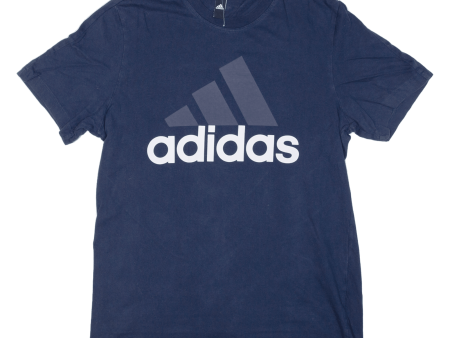 ADIDAS Mens T-Shirt Blue M Supply