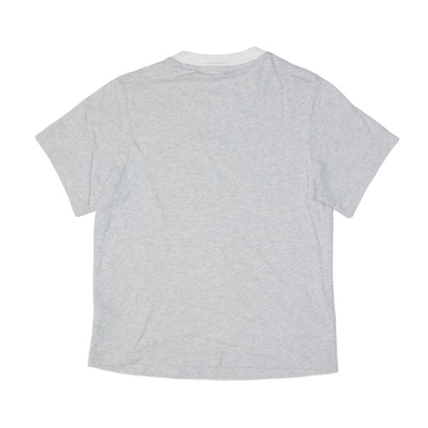 ADIDAS Womens T-Shirt Grey UK 4 Sale