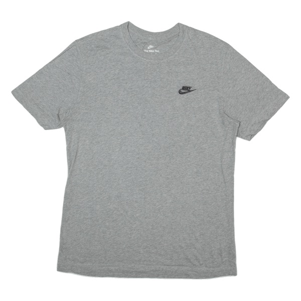 NIKE Mens T-Shirt Grey M Online now