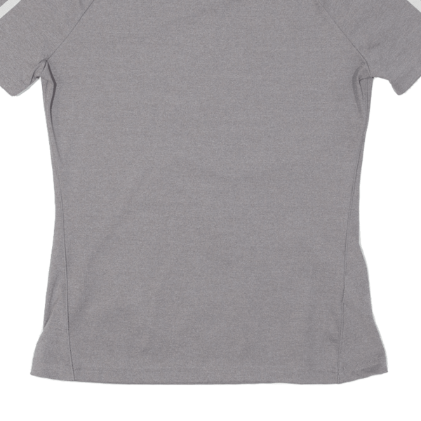 ADIDAS Sports Climalite Stretch Womens T-Shirt Grey XS For Cheap