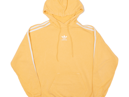 ADIDAS Womens Orange Hoodie UK 4 Online now