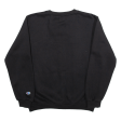 CHAMPION Womens Sweatshirt Black 2XL Online now