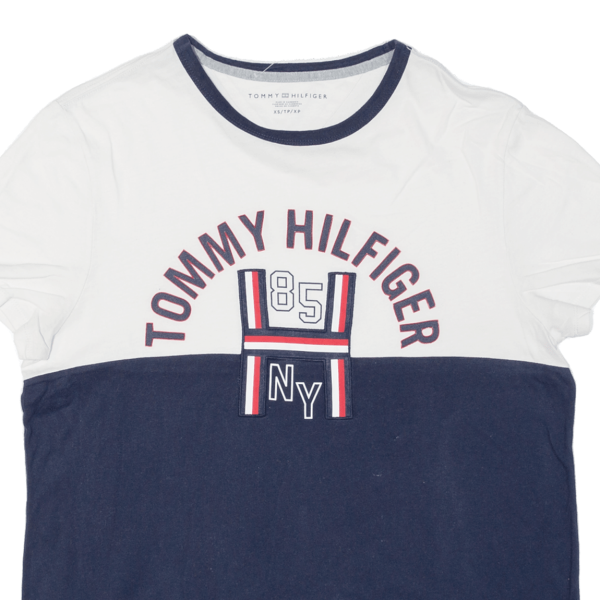 TOMMY HILFIGER Ny Womens T-Shirt Blue USA XS Online Hot Sale