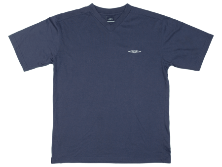 UMBRO Mens T-Shirt Blue V-Neck M Online