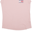 TOMMY HILFIGER Womens T-Shirt Pink XS Sale