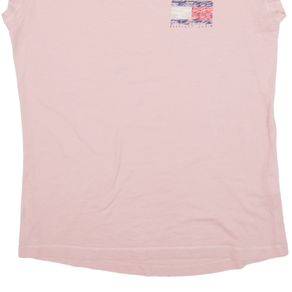 TOMMY HILFIGER Womens T-Shirt Pink XS Sale