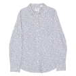 LEVI S Mens Shirt White Floral Long Sleeve M Online Sale