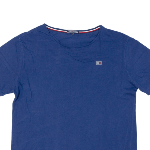 TOMMY HILFIGER Mens T-Shirt Blue M on Sale