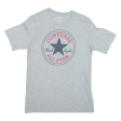 CONVERSE Womens T-Shirt Grey S Online