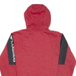 COLUMBIA Mens Red Hoodie S Online now