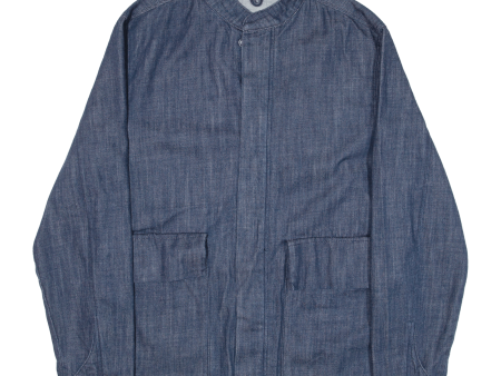 BARBOUR Mens Denim Jacket Blue M Online