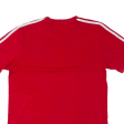 ADIDAS Mens T-Shirt Red S Online Sale