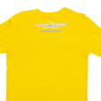 CANVAS Mens T-Shirt Yellow USA M Hot on Sale