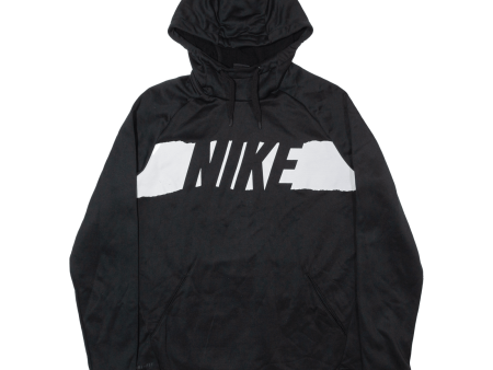 NIKE Dry Fit Mens Black Hoodie M Supply