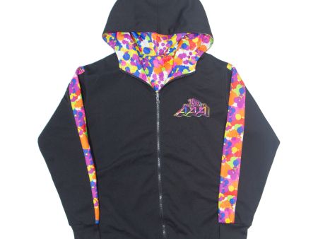 AAA 10th Anniversary Reversible Mens Track Jacket Black Hooded M Supply