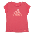 ADIDAS 8-10 Womens T-Shirt Pink S Online Hot Sale