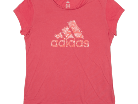 ADIDAS 8-10 Womens T-Shirt Pink S Online Hot Sale