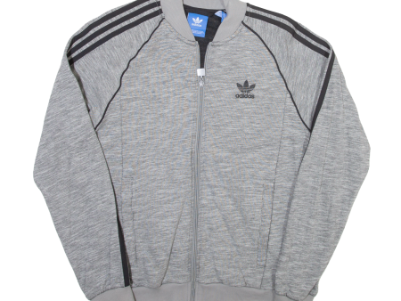 ADIDAS Mens Track Jacket Grey S Sale