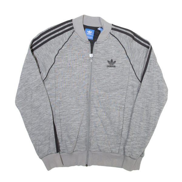 ADIDAS Mens Track Jacket Grey S Sale