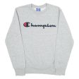 CHAMPION Mens Sweatshirt Grey XS Supply