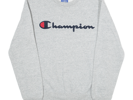 CHAMPION Mens Sweatshirt Grey XS Supply