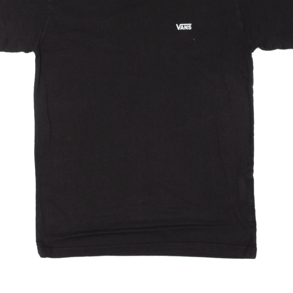 VANS Mens T-Shirt Black S Hot on Sale