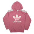 ADIDAS Womens Pink Hoodie UK 6 Online