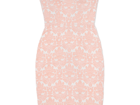 JACK WILLS Womens Pencil Dress Pink Crazy Pattern Sleeveless Knee Length UK 6 Online Hot Sale