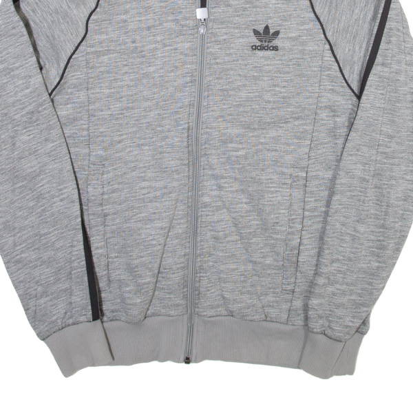 ADIDAS Mens Track Jacket Grey S Sale