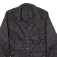 BARBOUR Womens Quilted Jacket Black UK 12 Supply