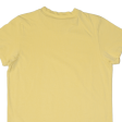 ADIDAS Womens T-Shirt Yellow UK 8 Supply