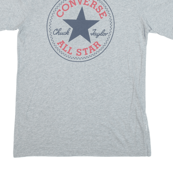 CONVERSE Womens T-Shirt Grey S Online