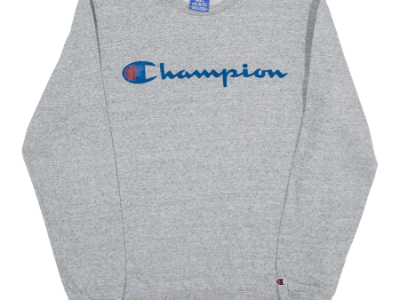 CHAMPION Mens Sweatshirt Grey S Cheap