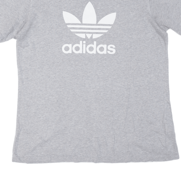 ADIDAS ORIGINALS Mens T-Shirt Grey M Hot on Sale