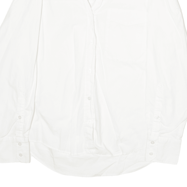 ZARA Womens Formal Shirt White Long Sleeve XS Discount