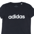 ADIDAS Stretch Womens T-Shirt Black S Online now