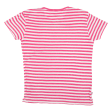 TOMMY HILFIGER Striped Womens T-Shirt Pink M Online