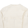 ZARA Woman Womens Jacket Cream Knit M For Discount